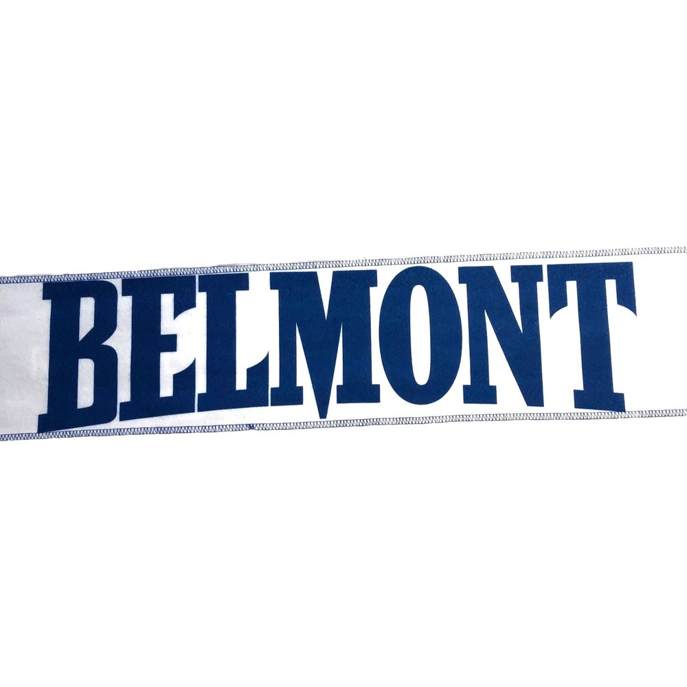 Belmont Bruins Scarf Unisex OS Blue Red It's Bruin Time NCAA Fan Gear BWM Global - Picture 6 of 7